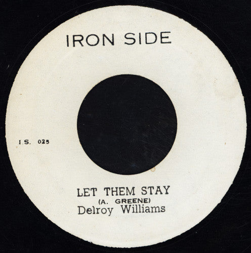 Delroy Williams : Let Them Stay (7")