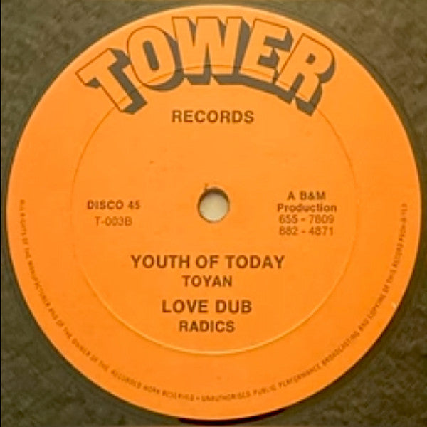 George Nooks / Toyan : Give Love A Try / Youth Of Today (12")