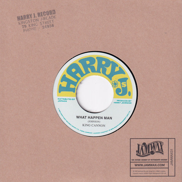 Marcia Griffiths, King Cannon : Don't Let Me Down / What Happen Man (7", Ltd, Num, RP)