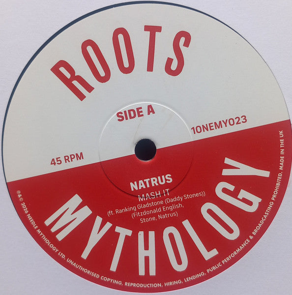 Nat Rus : Mash It  (10", Single, Ltd)