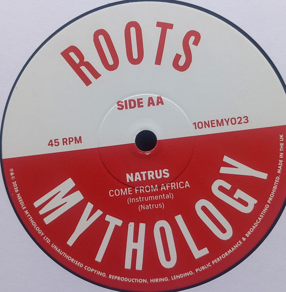 Nat Rus : Mash It  (10", Single, Ltd)