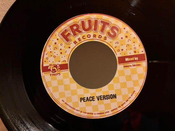 Lone Ark meets The 18th Parallel : Man Kill Man / Peace Version (7")