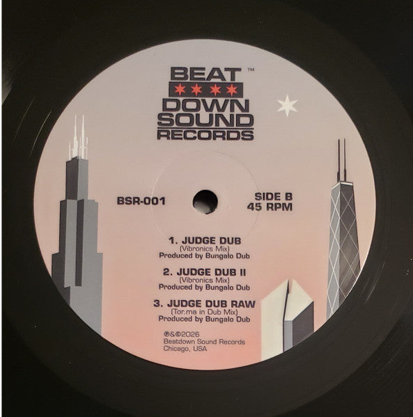 Danny Red / Bungalo Dub : Judge Dem (12")