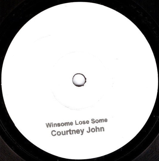 Courtney John : Lucky Man / Win Some (7", RE, W/Lbl, Sta)