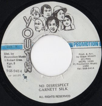 Garnett Silk : No Disrespect (7", RE)
