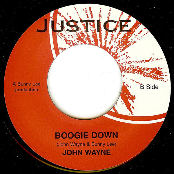 Neville Brown / John Wayne (2) : Right Time / Boogie Down (7", RE)