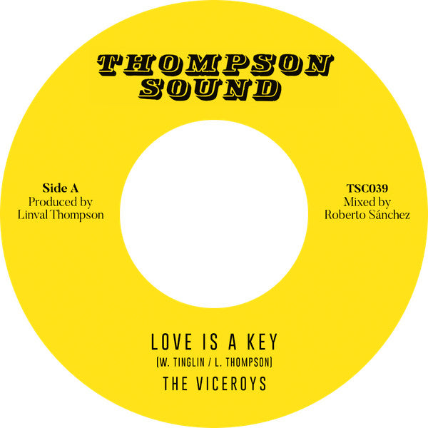The Viceroys : Love Is A Key (7", Single, Ltd)