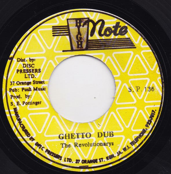 Bob Andy And The Revolutionarys* : Ghetto Stays In The Mind (7")