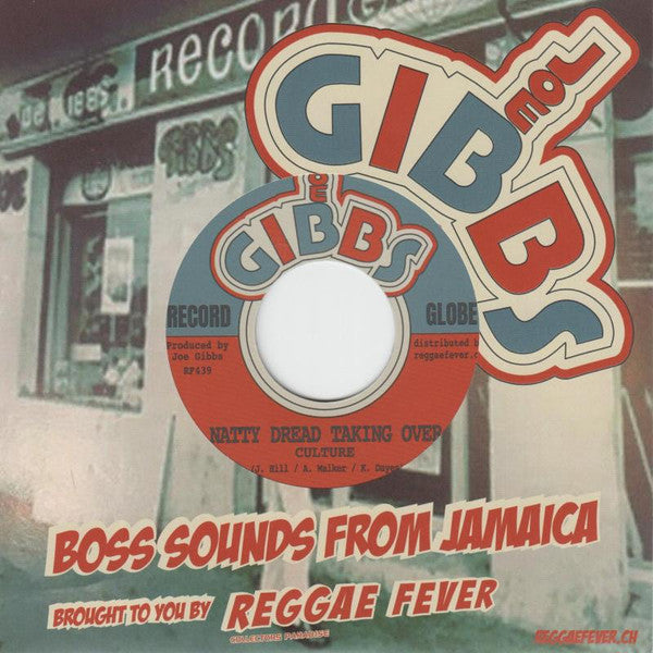 Culture, Joe Gibbs & The Professionals : Natty Dread Taking Over / Natty Gone Clear (7", RE)