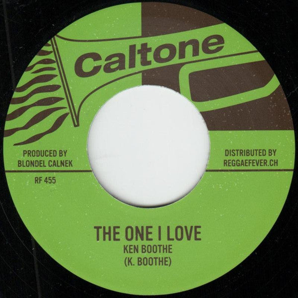 Ken Boothe, Tommy McCook & The Supersonics, The Emotions (2) : The One I Love / No Use To Cry (7", RE)
