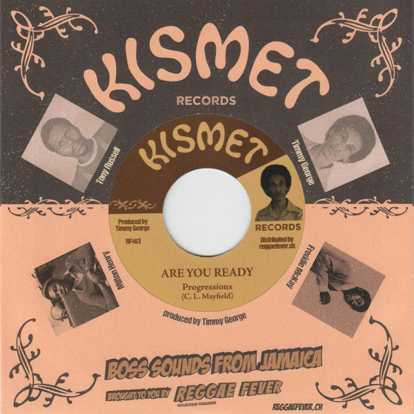The Progressions, The Emotions (2) : Are You Ready / This Old House (7", RE)