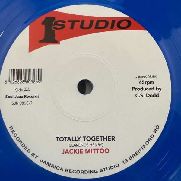 Lord Tanamo / Jackie Mittoo : Keep On Moving / Totally Together (7", Single, Ltd, Blu)