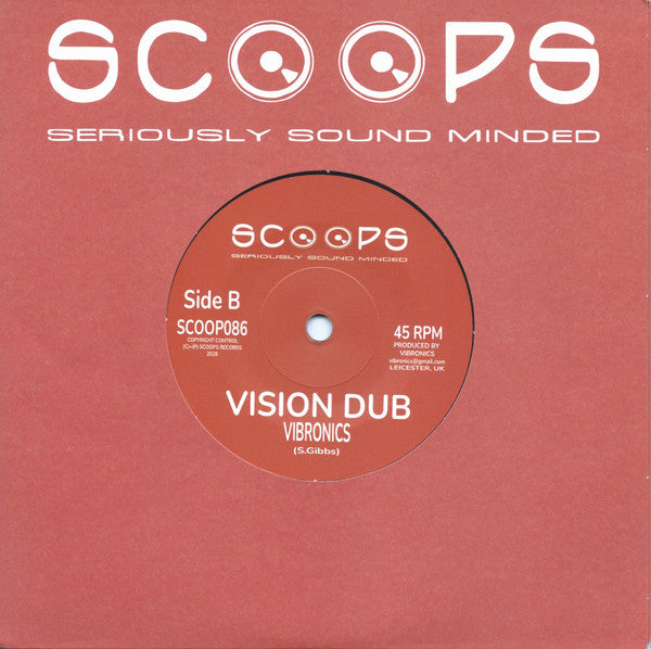 Vibronics Ft. Prof. Natty : Vision From Jah (7")