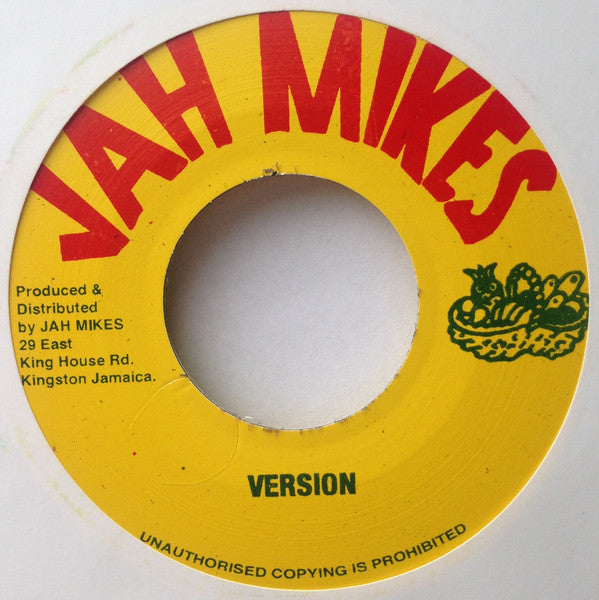 Jah Mikes : Down In The Bottom Of The Well (7", RP, Unofficial)