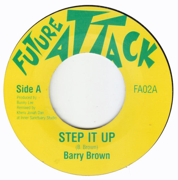 Barry Brown Meets Jonah Dan : Step It Up (7")
