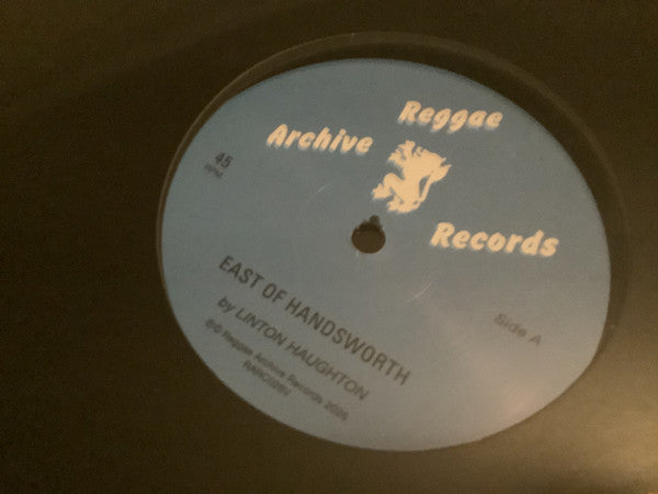 Linton Haughton : East Of Handsworth (12", RE)