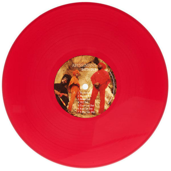 The Abyssinians : Satta Dub (LP, Album, Ltd, RE, Red)