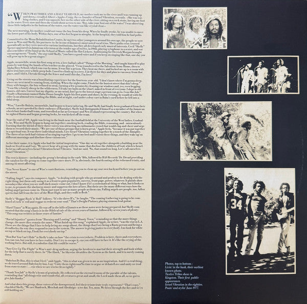 Israel Vibration : IV (LP, Album, RE)