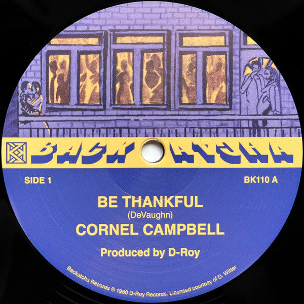 Cornel Campbell / Sonia : Be Thankful / Be Thankful (12", RE)