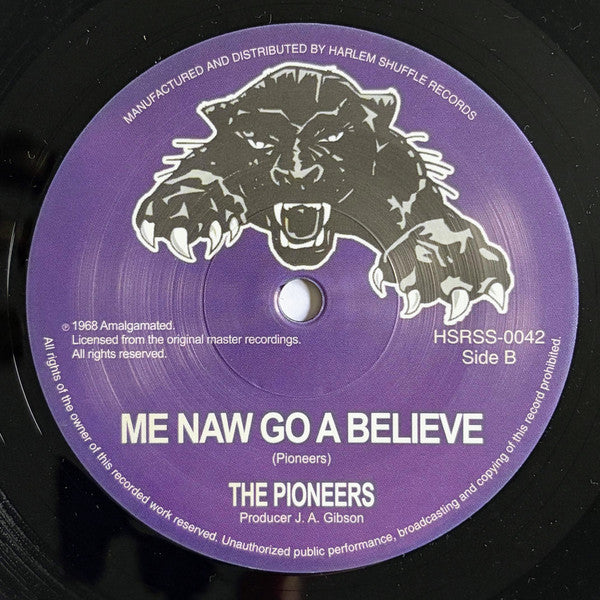 The Pioneers : Don’t You Know / Me Naw Go A Believe (7", RE)