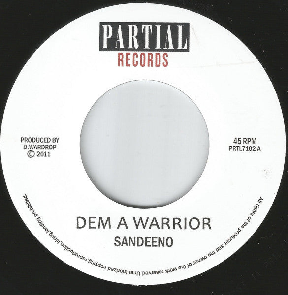Sandeeno : Dem A Warrior (7")
