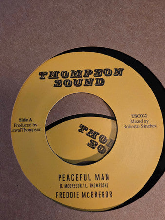 Freddie McGregor : Peaceful Man (7", Single, Ltd)