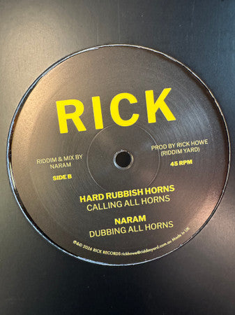 Freddie McGregor, Naram, hard rubbish horns : Calling Mr Speakrt (12")