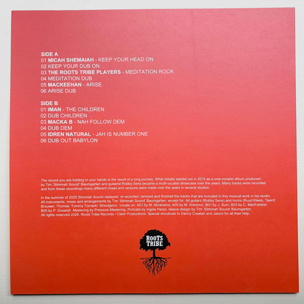 Slimmah Sound : Meets The Roots Tribe Players (LP)