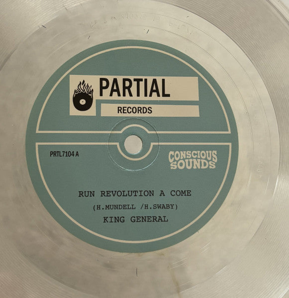 King General : Run Revolution A Come (7", Cle)
