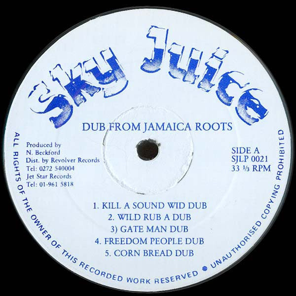 Various : Dub From Jamaica Roots (LP, Album)