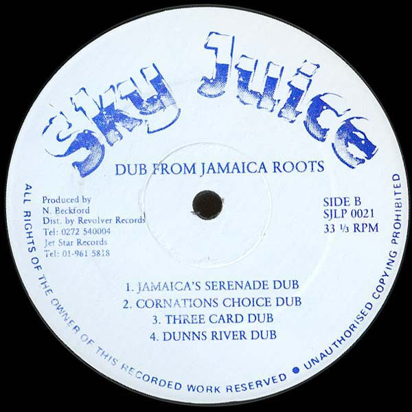 Various : Dub From Jamaica Roots (LP, Album)