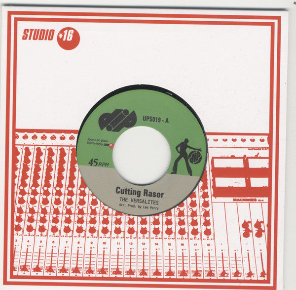The Versatiles / Lee Perry And The Upsetters : Cutting Rasor / Black Belt Jones (7", RE)