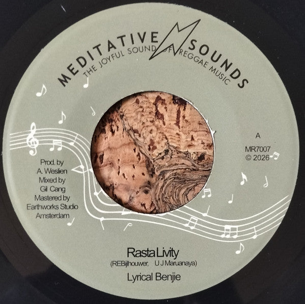 Lyrical Benjie : Rasta Livity (7")