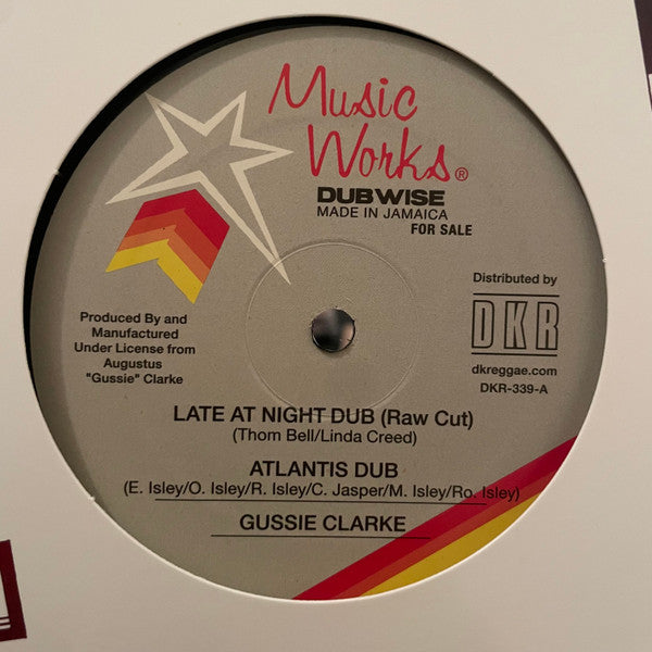 Augustus "Gussie" Clarke : Dubplate Style Raw Cuts (12", EP)