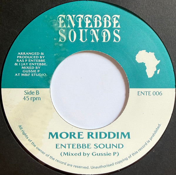 Sugar Minott : More Love (7")