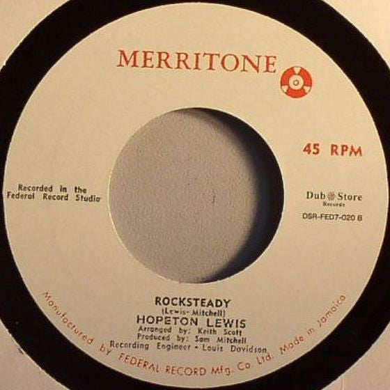 Hopeton Lewis : This Music Got Soul / Rocksteady (7", Single)