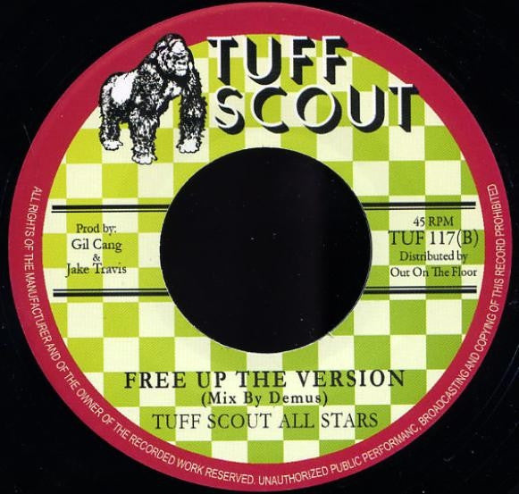 Eccleton Jarrett And Tuff Scout All Stars : Free Up (7")