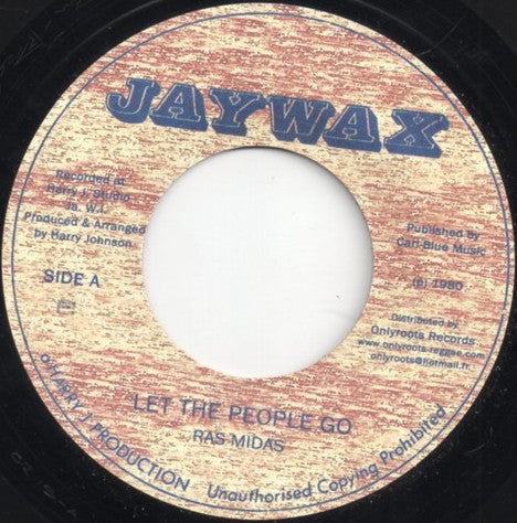 Ras Midas : Let The People  Go (7", RE)