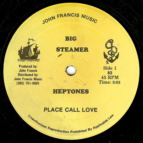 The Heptones : Place Call Love (12")