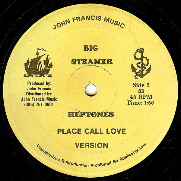 The Heptones : Place Call Love (12")