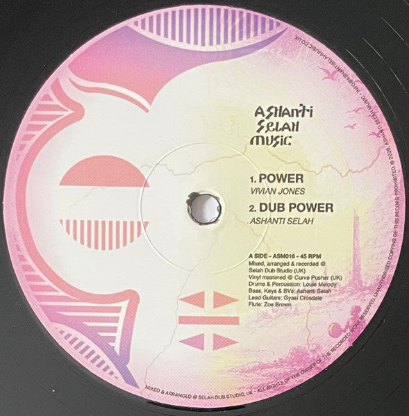 Ashanti Selah, Vivian Jones, Uprising Sounds : Power / Turbulent (12")