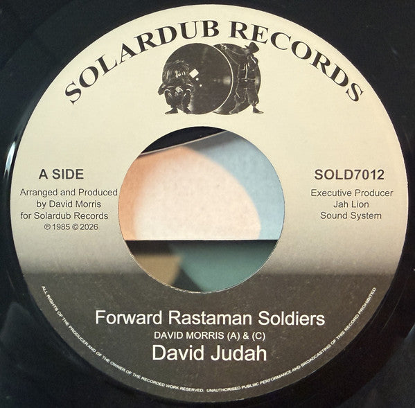 David Judah : Forward Rastaman Soldiers / Forward Dubplate Cut (7", Single)