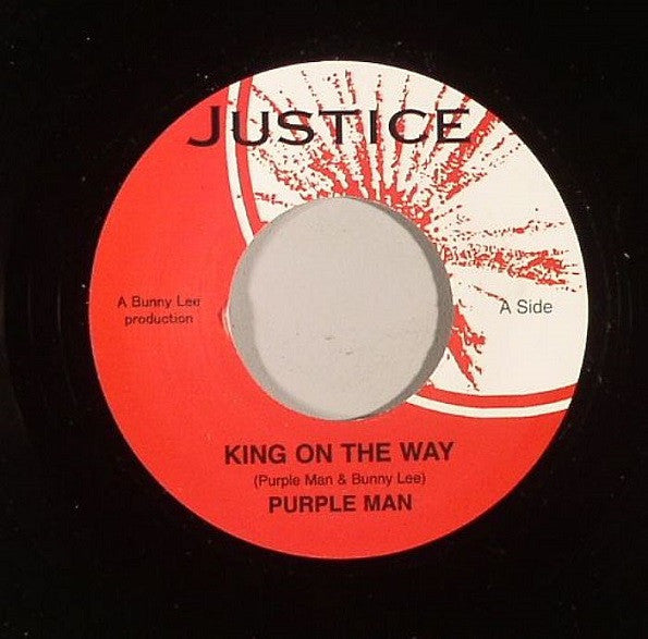 Purple Man* / The Aggrovators : King On The Way / Late Night Dubplate (7", RP)