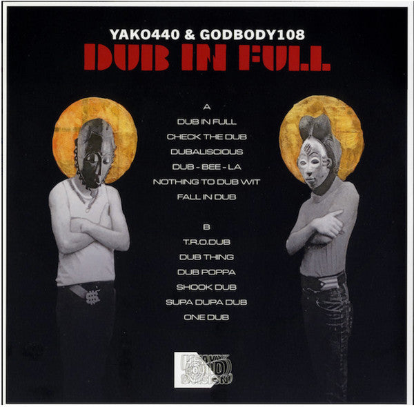 Yako 440 & Godbody 108 : Dub In Full (12", Album, Red)