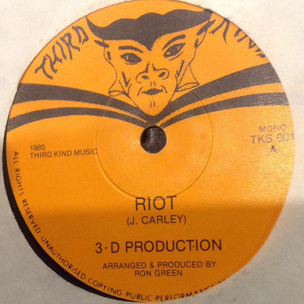 3-D Production : Riot (7")