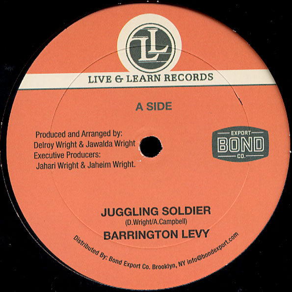 Barrington Levy : Juggling Soldier (12", RE)