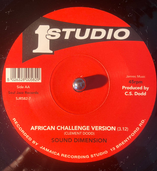 Zoot Simms : African Challenge (7", RE)