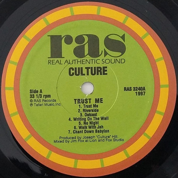 Culture : Trust Me (LP, Album)