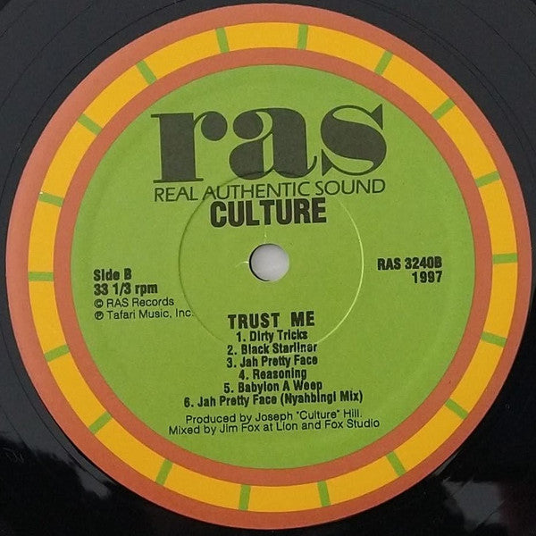 Culture : Trust Me (LP, Album)