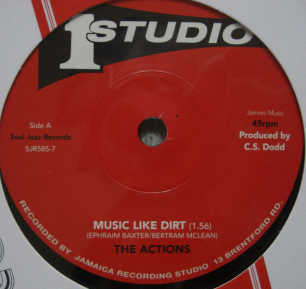 The Lyrics / The Tonetts : Music Like Dirt / I Give It To You (7", Single, RE)